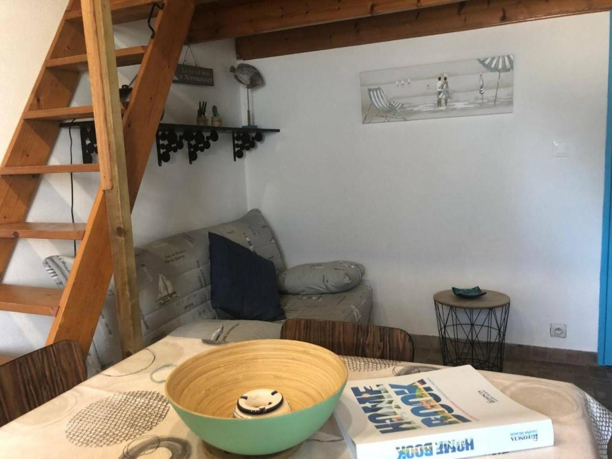 Studio Mezzanine A 200M Du Port Et De La Plage, Cour Privative, Parfait Pour 3 Personnes - Fr-1-224B-564 ノワールムーティエ エクステリア 写真