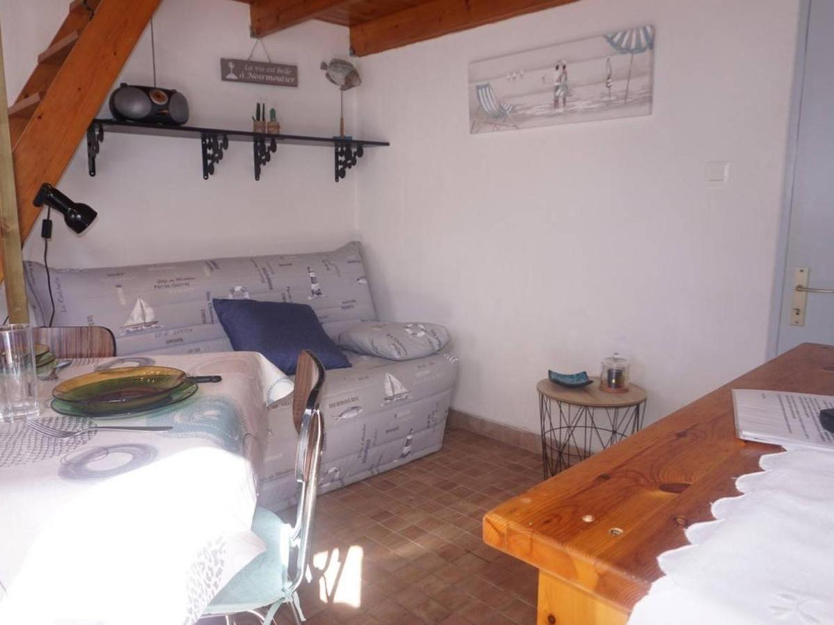 Studio Mezzanine A 200M Du Port Et De La Plage, Cour Privative, Parfait Pour 3 Personnes - Fr-1-224B-564 ノワールムーティエ エクステリア 写真