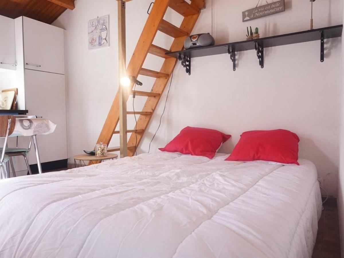 Studio Mezzanine A 200M Du Port Et De La Plage, Cour Privative, Parfait Pour 3 Personnes - Fr-1-224B-564 ノワールムーティエ エクステリア 写真